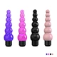 Single Frequency Vibration Silicone Anal Beads Vibrator Battery Powered